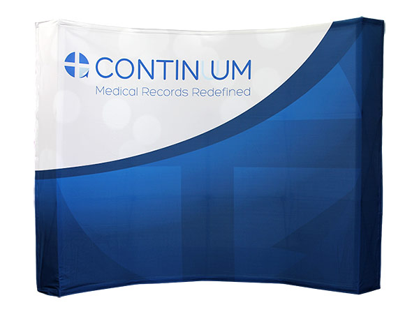Dye-Sub Fabric Pop-Up Displays